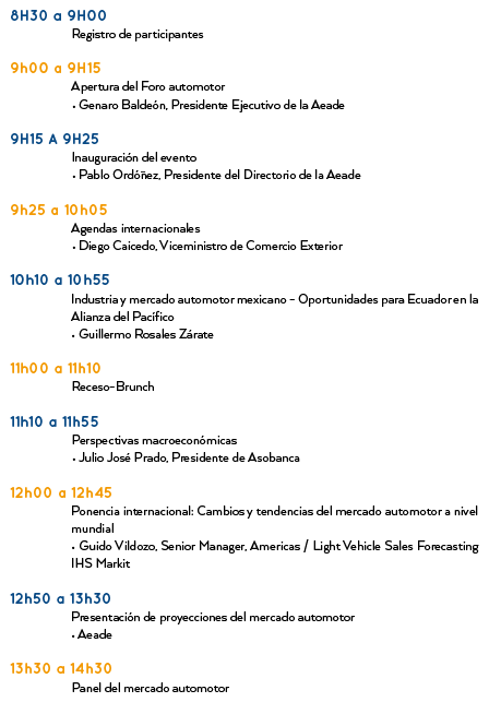 agenda