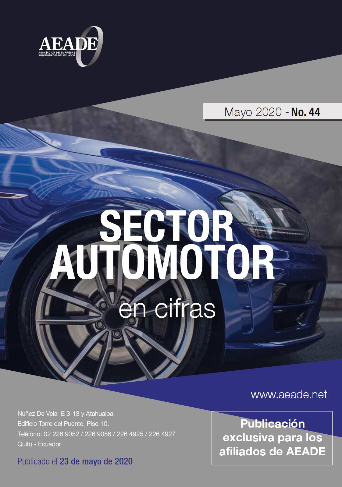 Sector Automotor en cifras – Mayo 2020