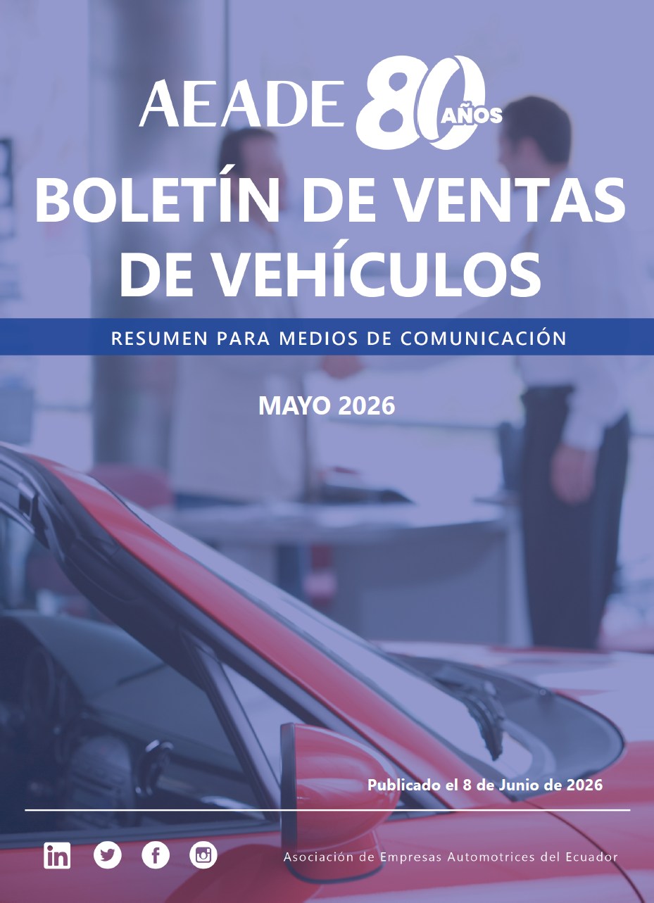 Boletín de ventas para prensa: ventas de vehículos – Mayo 2026